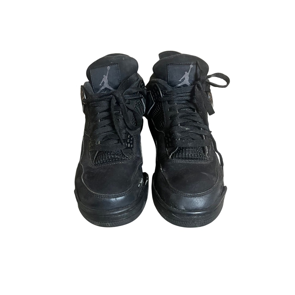 Jordan 4 Retro Black Cat Mens Sneakers Triple Black CU1110-010